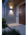 HUEZ * APLIQUE LED IP65 5+5W 3000K CORTEN